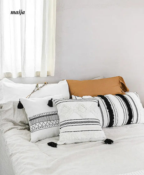Morroccan Tufted Sofa Cushions from maija