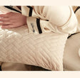 Quilted Pastel Cushions from MUYE