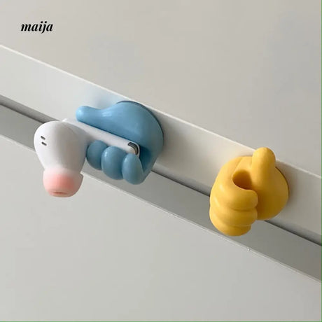 Thumbs Up Colourful Wall Hooks from KROKORI