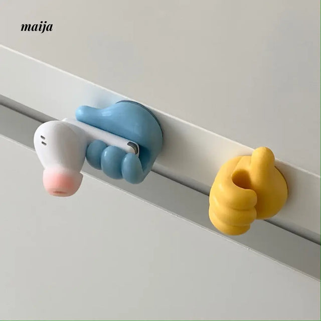 Thumbs Up Colourful Wall Hooks from KROKORI