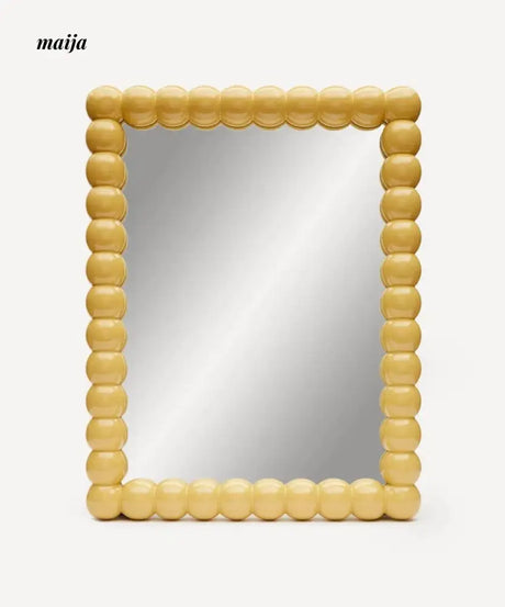 [Pre-Order] Jade Beaded Square Mirror from maija