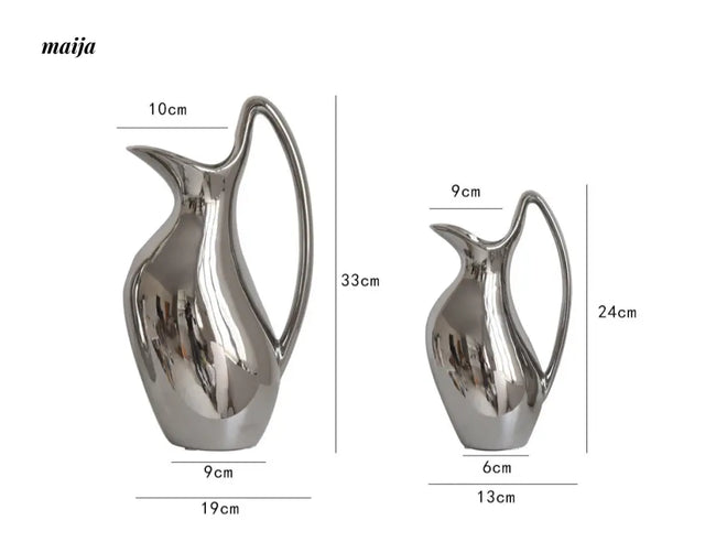 Ceramic Mirror Water Jug from maija