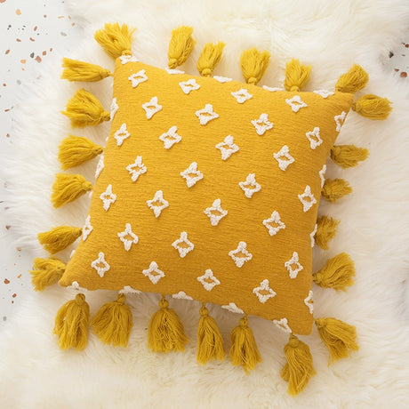 YOULI Amelia Elegant Solid Color Cushion Pillow from YOULI