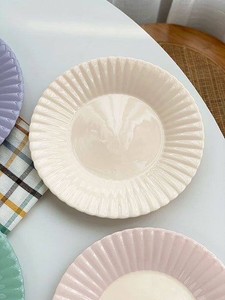 YASUKI Jasper Delicate INS Lace Dessert Plate from YASUKI