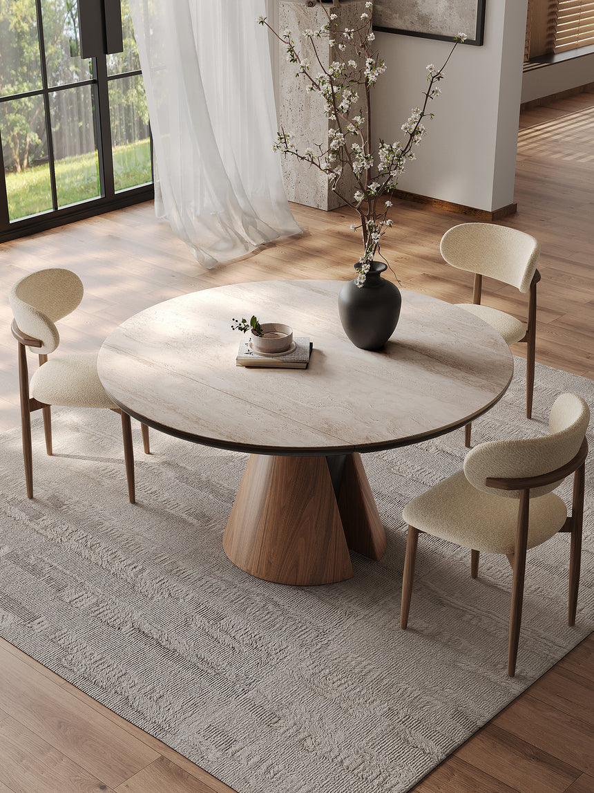 QUANMU Isolde Transformable Elegant Dining Table from QUANMU