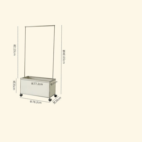 LAIMO Felicity Sleek Stainless Steel Storage Hanger from LAIMO