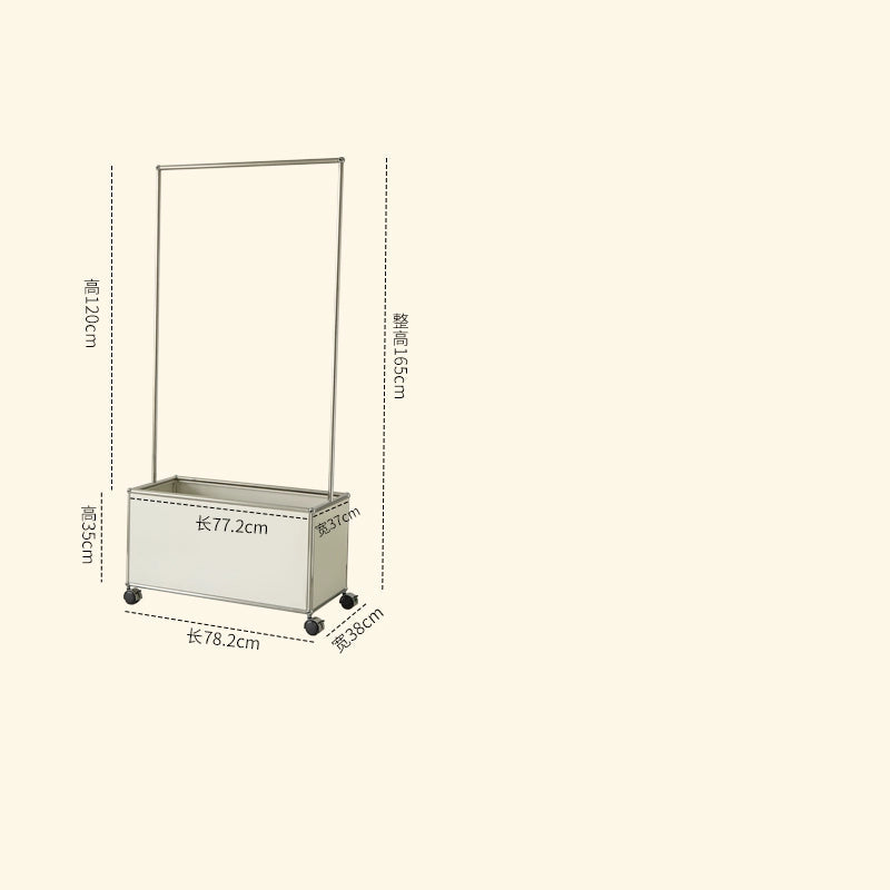 LAIMO Felicity Sleek Stainless Steel Storage Hanger from LAIMO