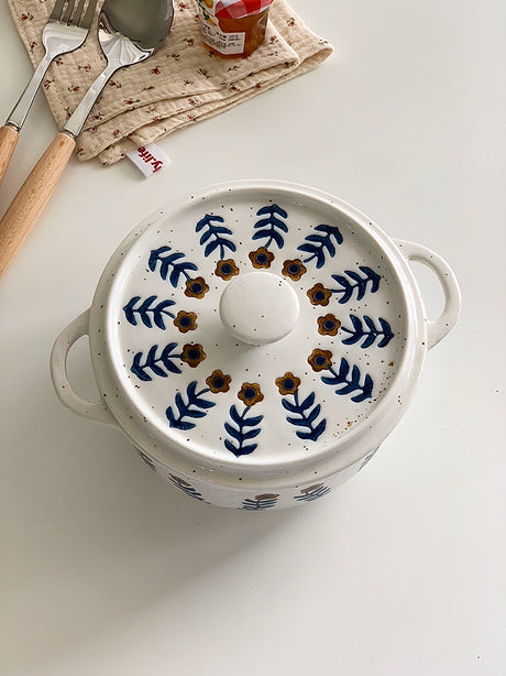 YASUKI Cedric Rustic Glaze Ceramic Bowl from YASUKI