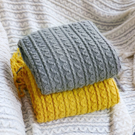 YOULI Jasper Cozy Knitted Sofa Duvet from YOULI