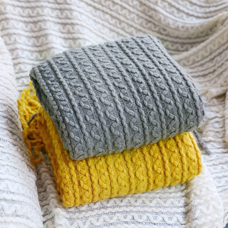 YOULI Jasper Cozy Knitted Sofa Duvet from YOULI