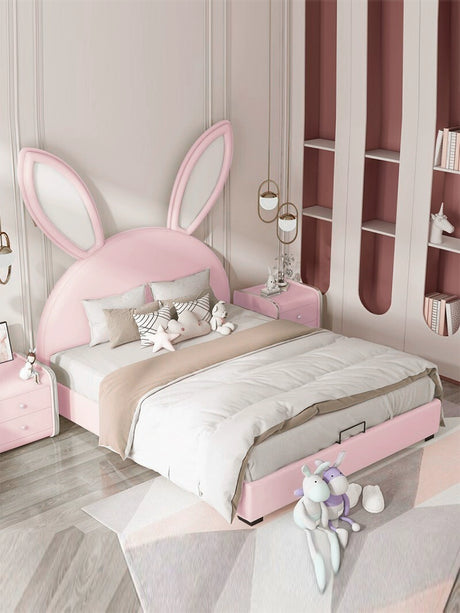 MORNING FOREST Isabella Luxurious Leather Rabbit Crib from MORNING FOREST