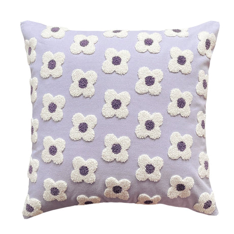 YOULI Cedric Plush Velvet Daisy Accent Pillow from YOULI