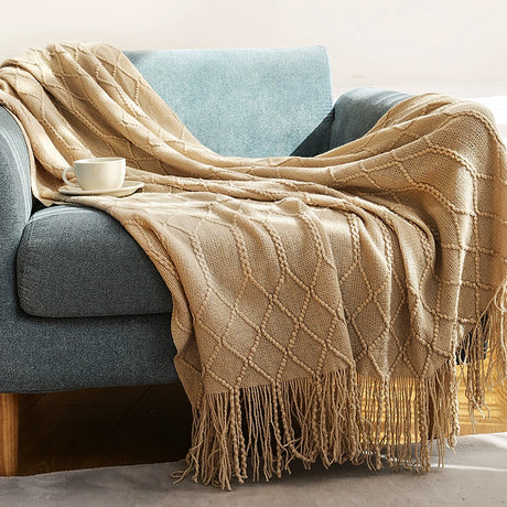 YOULI Adriana Cozy Knitted Scandinavian Sofa from YOULI
