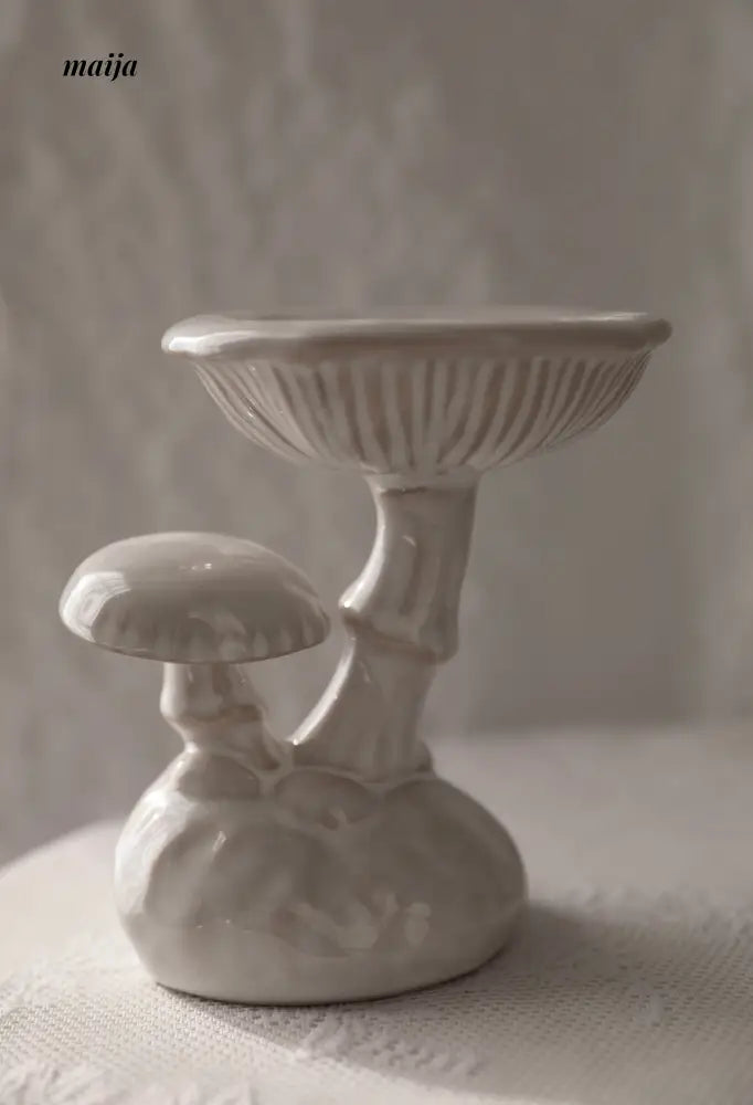 Mushroom Ceramic Candle Holder from muse