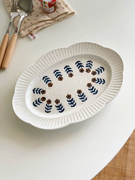 YASUKI Cedric Rustic Glaze Ceramic Bowl from YASUKI