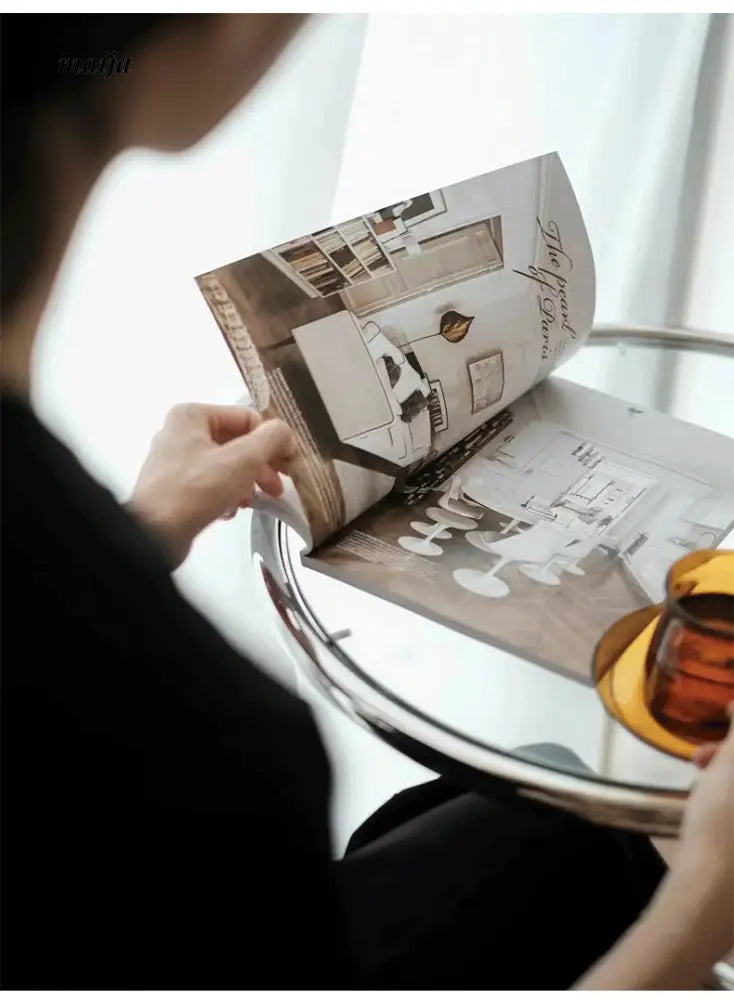 [CLEARANCE] Ambience Glass Side Table from maija