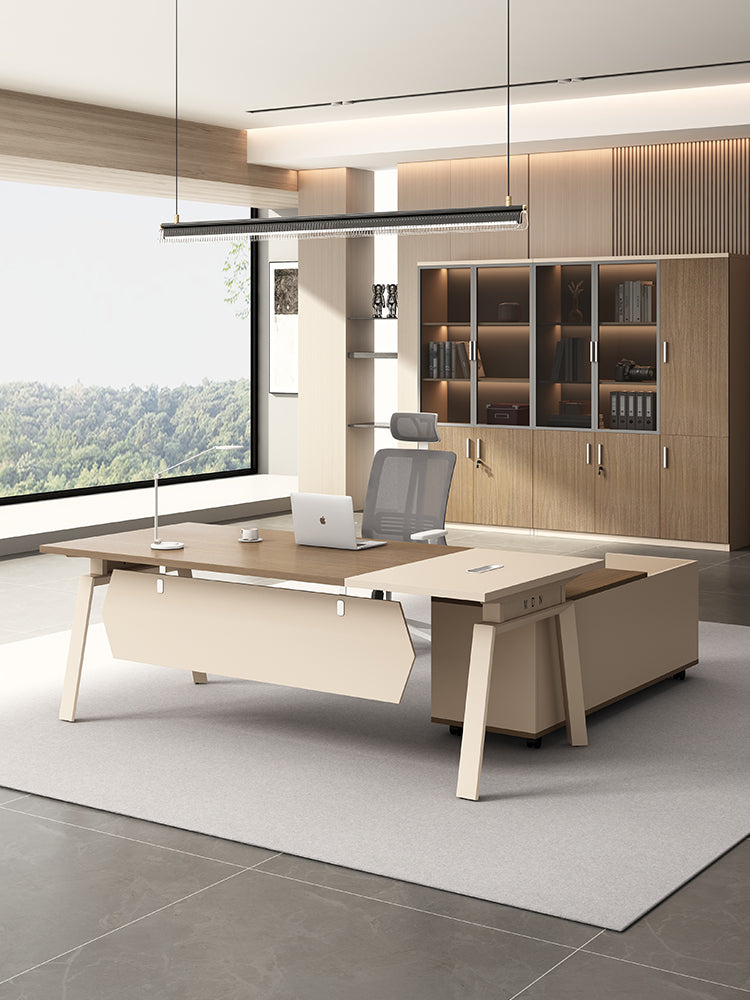 MUTINI Leander Sleek Modern Office Desk Set from MUTINI