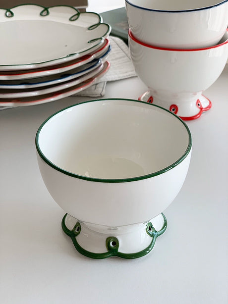 YASUKI Jasper Artistic Hand-Painted Ceramics Gallfet Cup from YASUKI