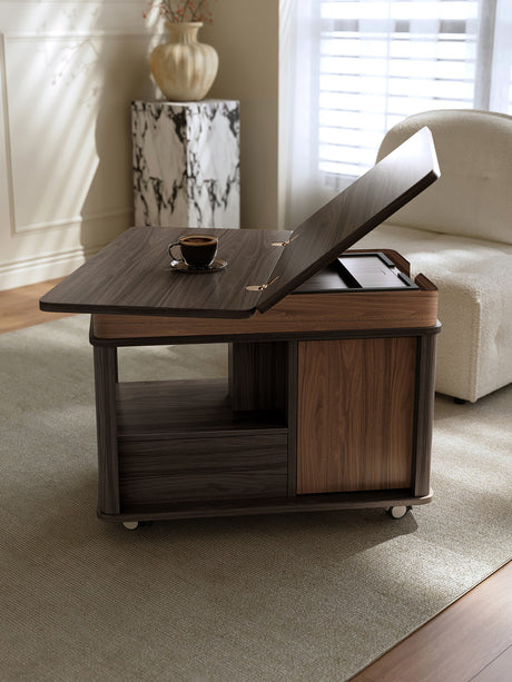 QUANMU Marisol Versatile Movable Trolley Side Table from QUANMU