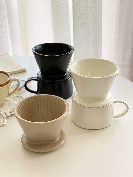 YASUKI Aveline Stylish Ceramic Dripping Pot from YASUKI