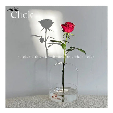 Acrylic Dish Vase from CLICK