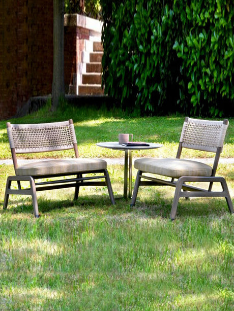 RATTAN SPACE Elowen Rustic Scandinavian Leisure Coffee Table Set from RATTAN SPACE