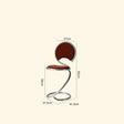 LAIMO Penelope Retro Makeup Stool - Creative Household Chair from LAIMO