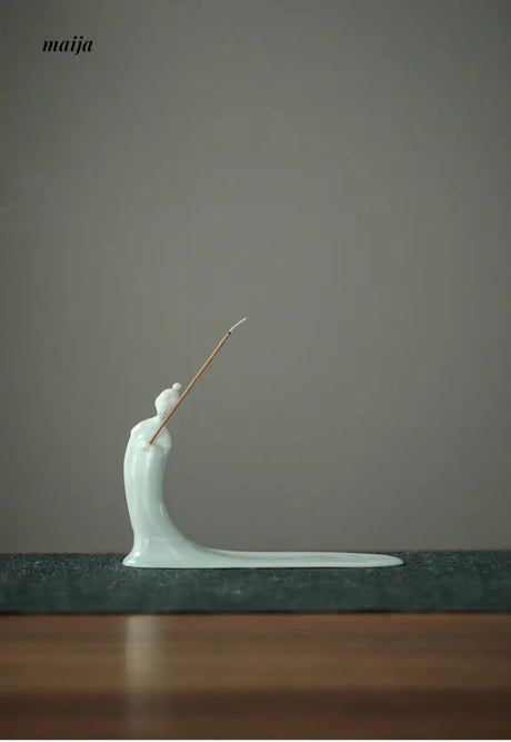 Celadon Deity Incense Holder from maija