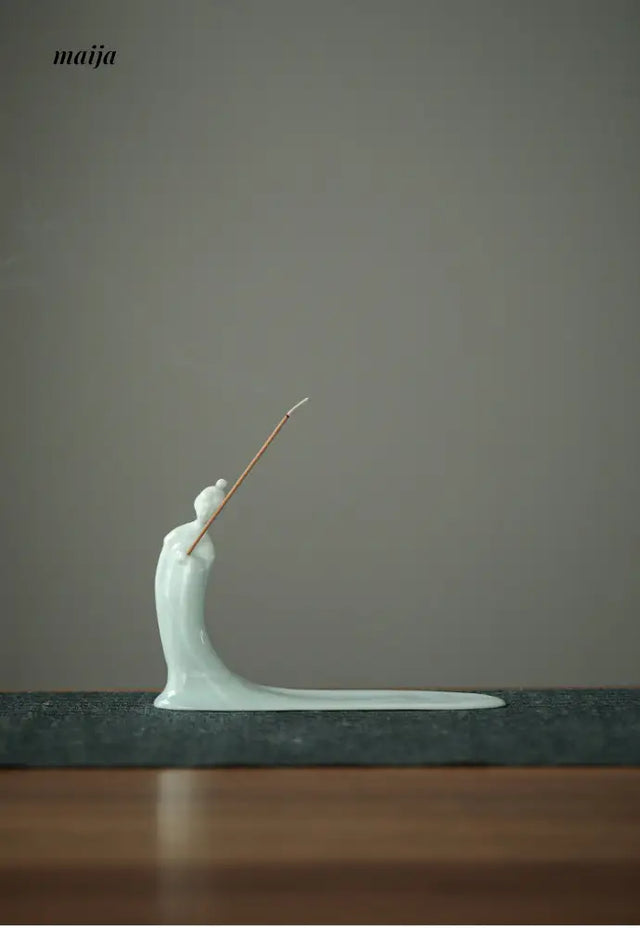 Celadon Deity Incense Holder from maija