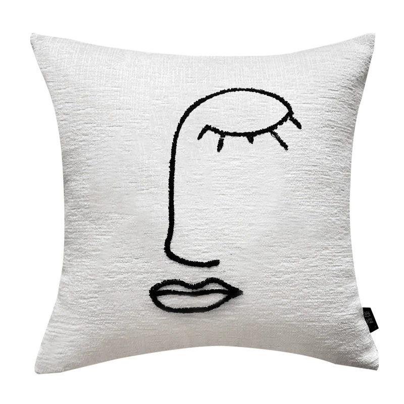 YOULI Jasper Chic White Light Luxury Pillow Set from YOULI