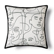 YOULI Jasper Luxe White Line Pillowcase Sofa Set from YOULI