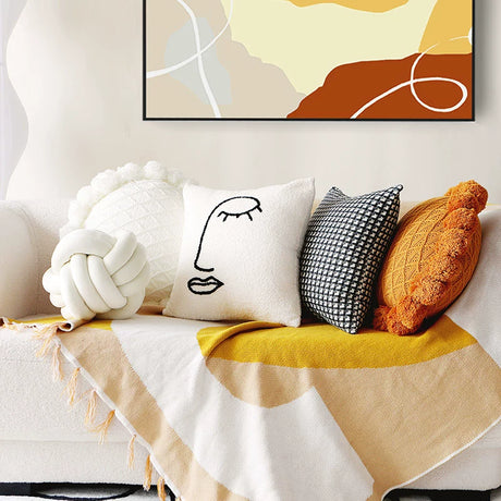 YOULI Oliver Abstract Art Soft Pillow Sleeve from YOULI