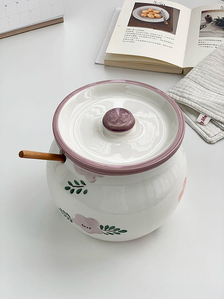 YASUKI Jasper Elegant Matte Ceramic Seasoning Tank from YASUKI