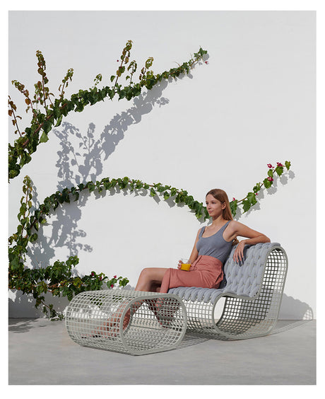 OMONO Lysandra Cozy Rustic Armchair from OMONO