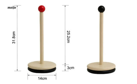 Momo Dot Wooden Kitchen Tissue Holder from maija