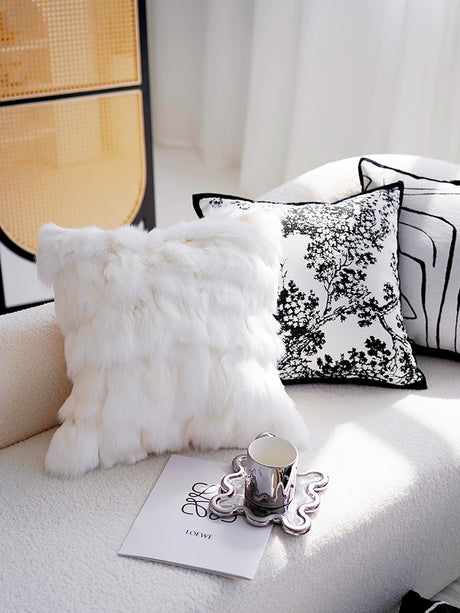 YOULI Theodore Elegant Black Pillowcase Sofa Set from YOULI