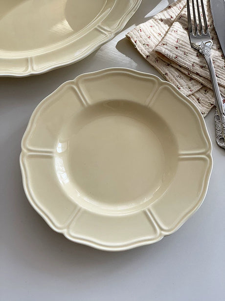 YASUKI Benjamin Elegant Ceramic Salad Plate from YASUKI