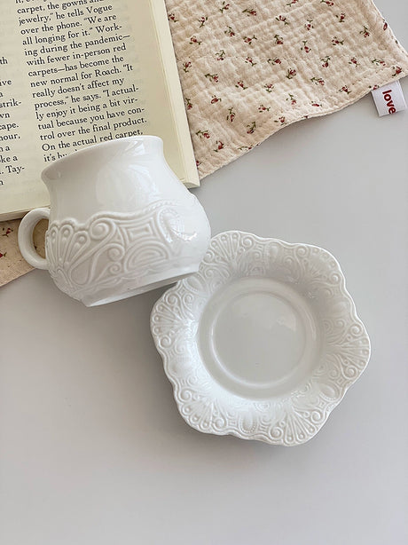 YASUKI Benjamin Elegant French Ceramic Coffee Cup from YASUKI