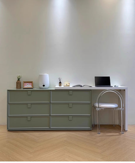 KOCU HOME Alaric Elegant Retractable Study Desk from KOCU HOME