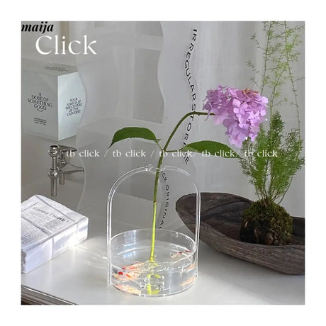Acrylic Dish Vase from CLICK
