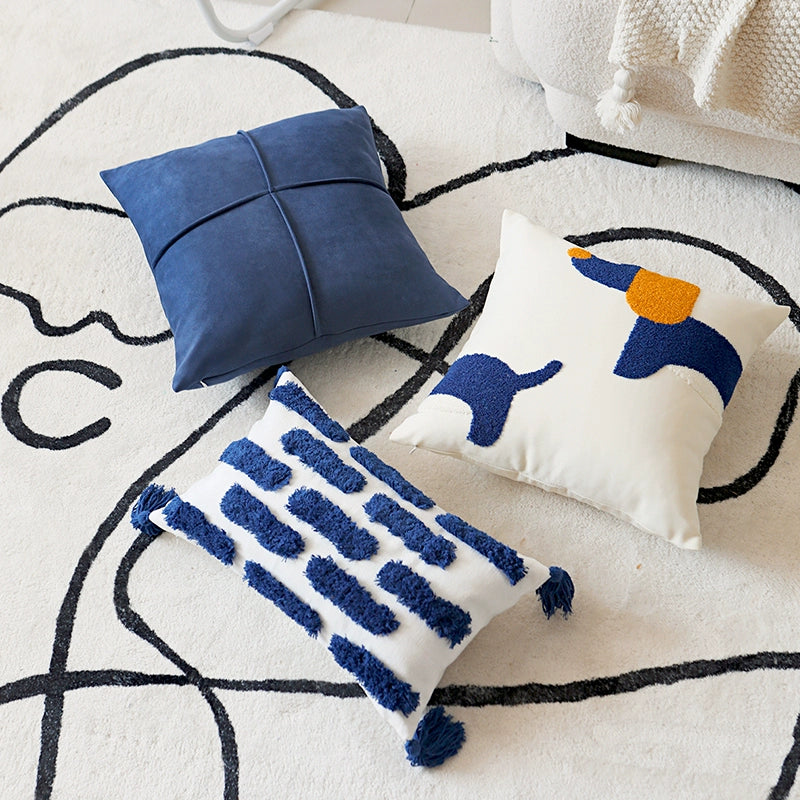 YOULI Penelope Modern Minimalistic Blue Sofa from YOULI