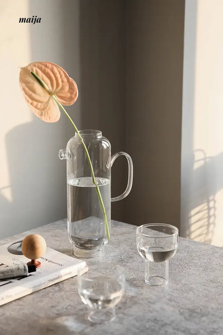 Moyu Glass Jug with Cup Set from maija