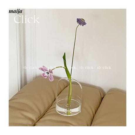 Acrylic Dish Vase from CLICK
