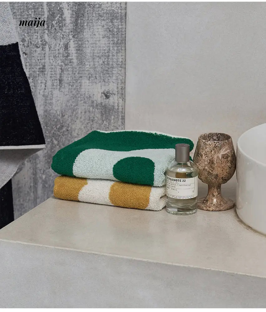 Flower Thick Cotton Towel from maija