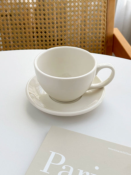 YASUKI Chenhao Minimalist INS Texture White Ceramic Bowl from YASUKI
