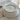YASUKI Aria Elegant Pure White Ceramic Plate from YASUKI