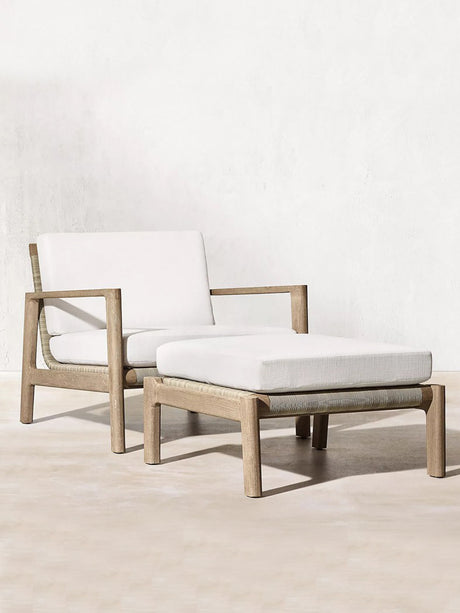 RATTAN SPACE Amaya Stylish Waterproof Sofa & Scandinavian Coffee Table for Leisure from RATTAN SPACE