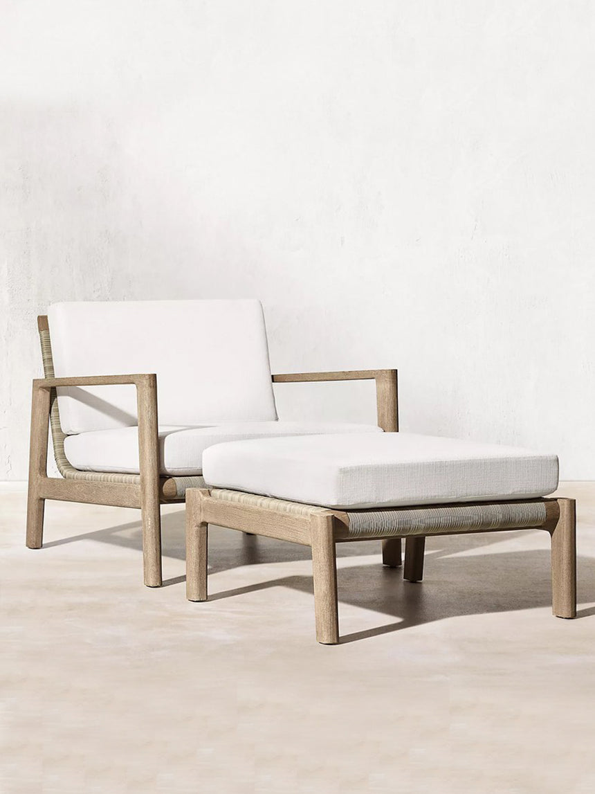 RATTAN SPACE Amaya Stylish Waterproof Sofa & Scandinavian Coffee Table for Leisure from RATTAN SPACE