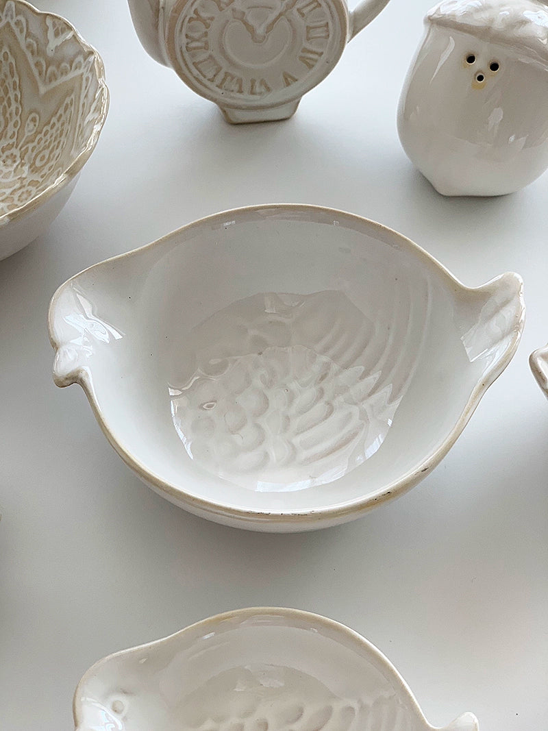 YASUKI Isabella Retro Elegant Ceramic Sauce Bowl from YASUKI