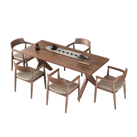 JINYI Elowen Zen Ashwood Dining Set from JINYI
